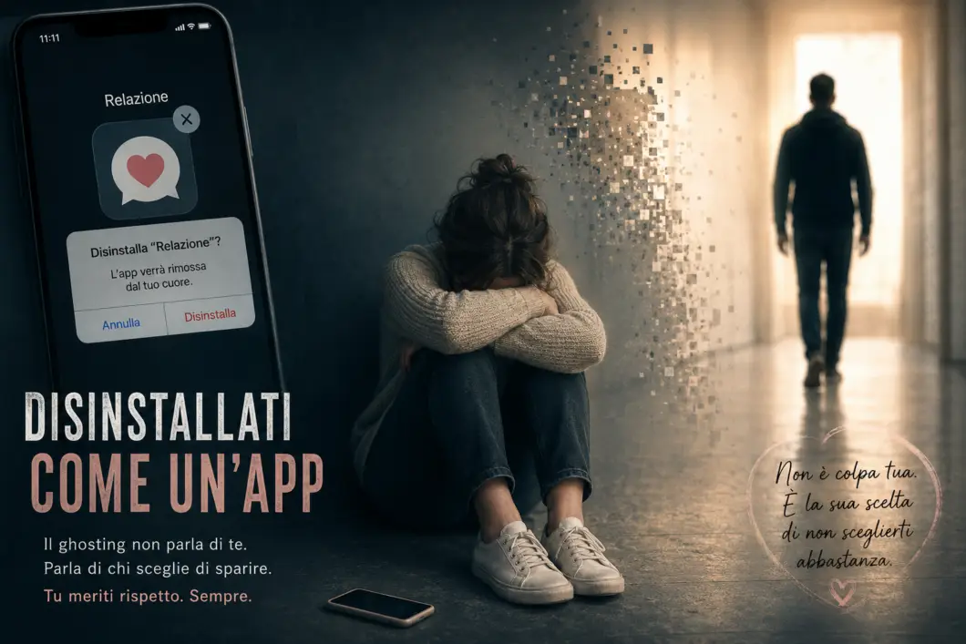immagine che mostra il ghosting