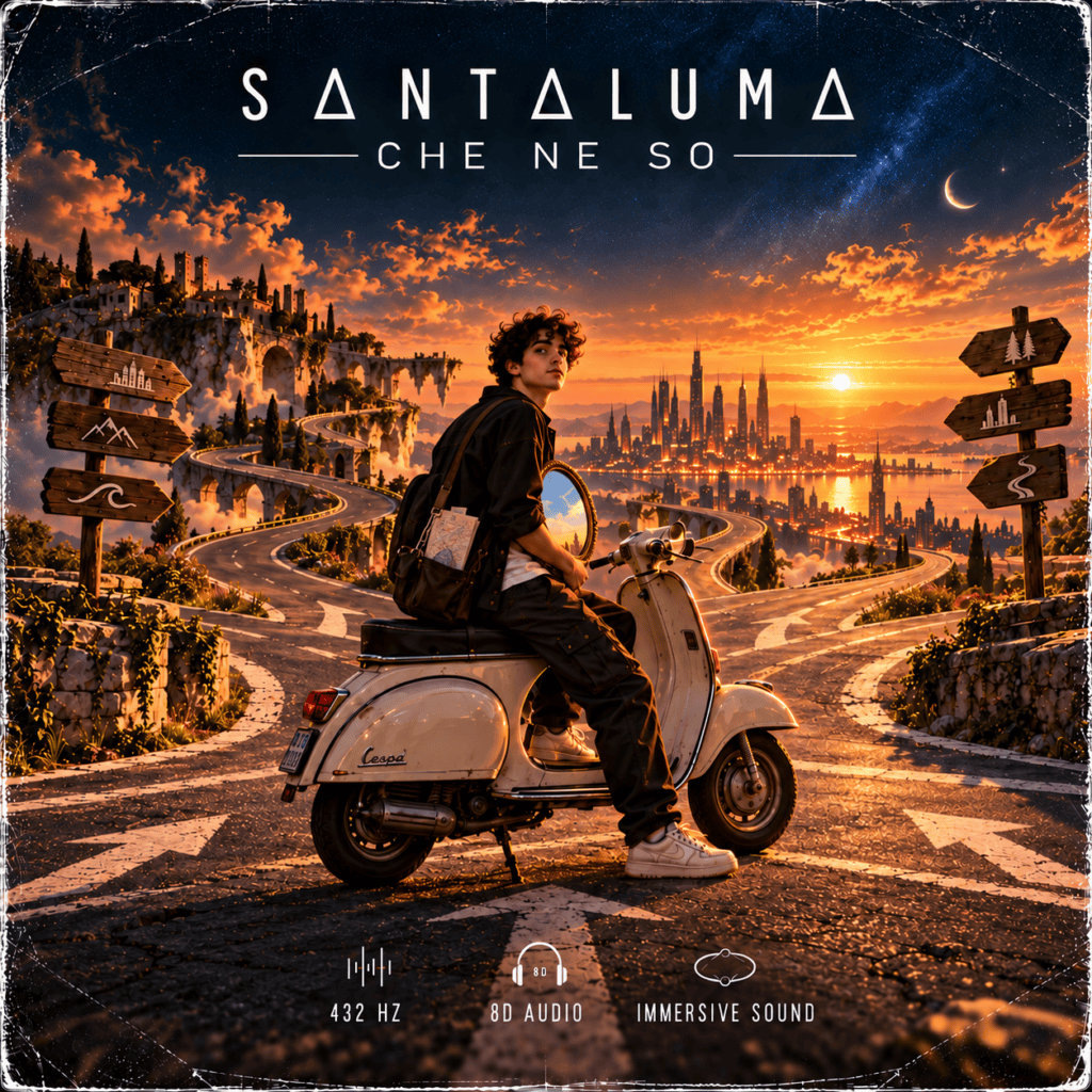 Copertina album CHE NE SO di SANTALUMA